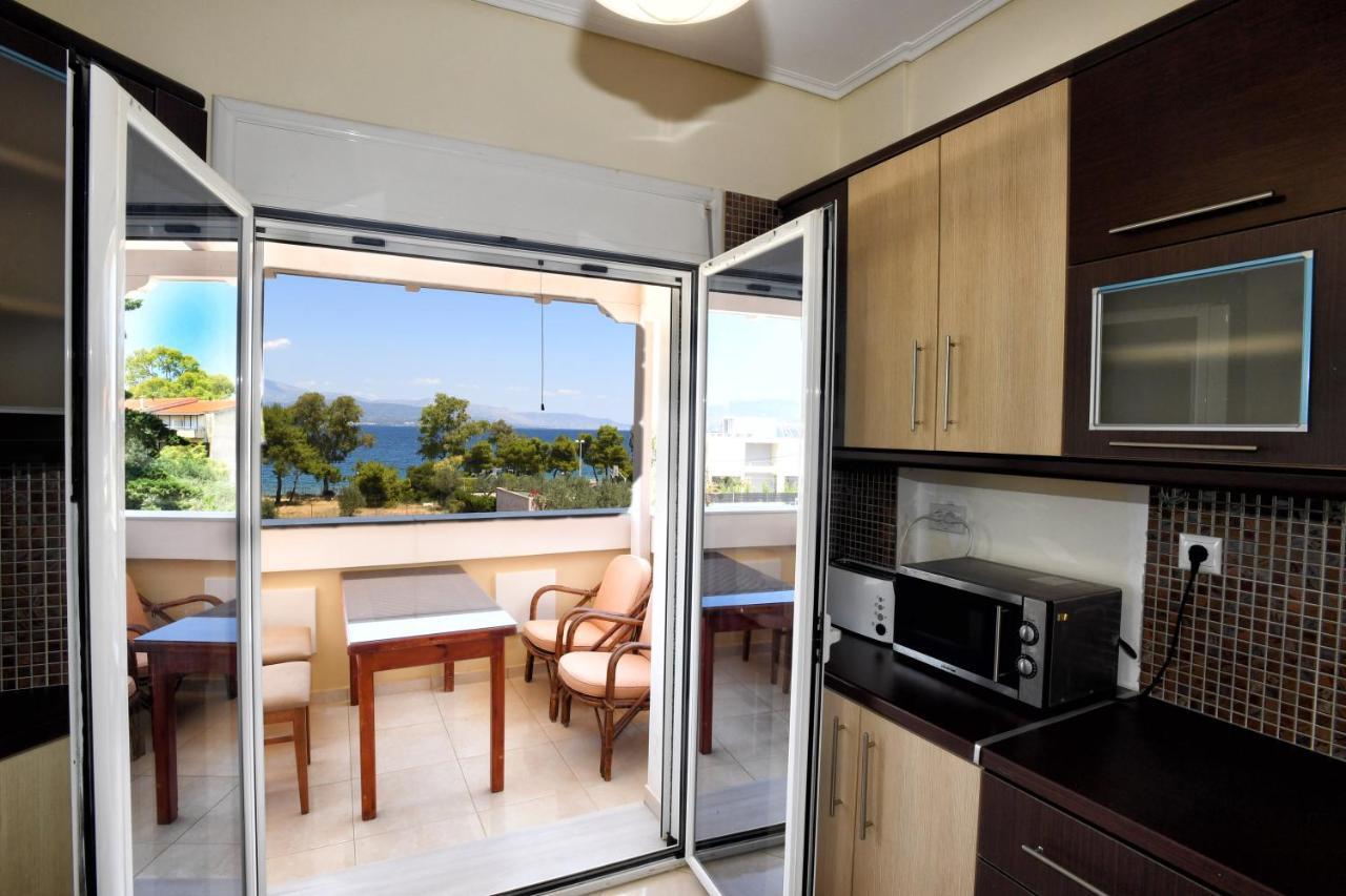 Livas Almyri Seafront Flat Apartment Kato Almiri Ngoại thất bức ảnh