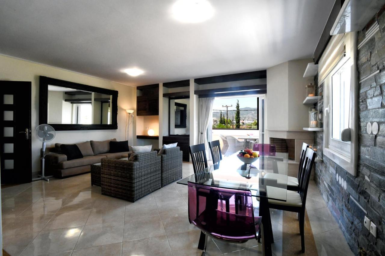 Livas Almyri Seafront Flat Apartment Kato Almiri Ngoại thất bức ảnh