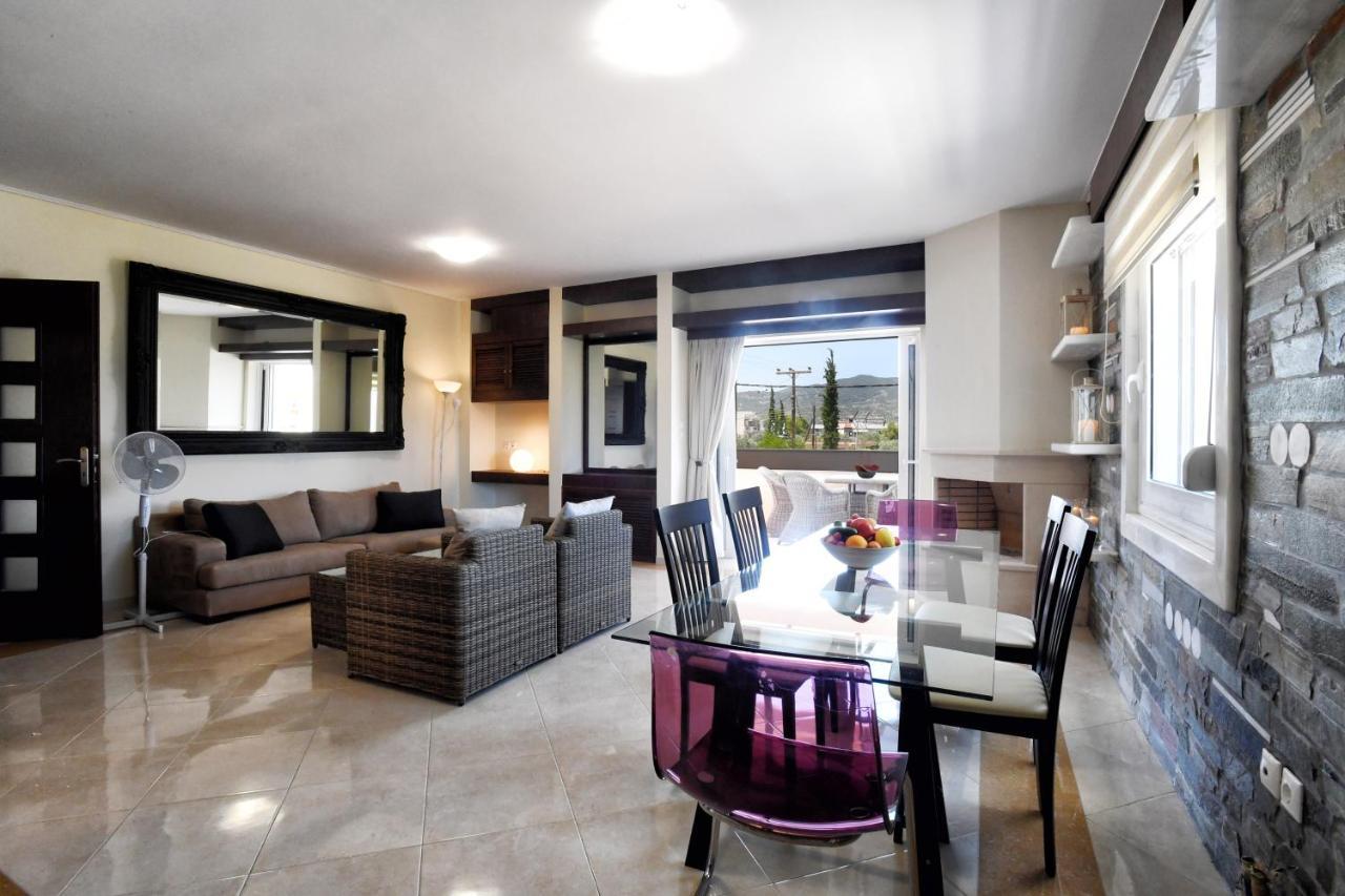 Livas Almyri Seafront Flat Apartment Kato Almiri Ngoại thất bức ảnh