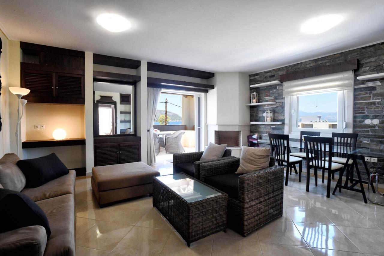 Livas Almyri Seafront Flat Apartment Kato Almiri Ngoại thất bức ảnh